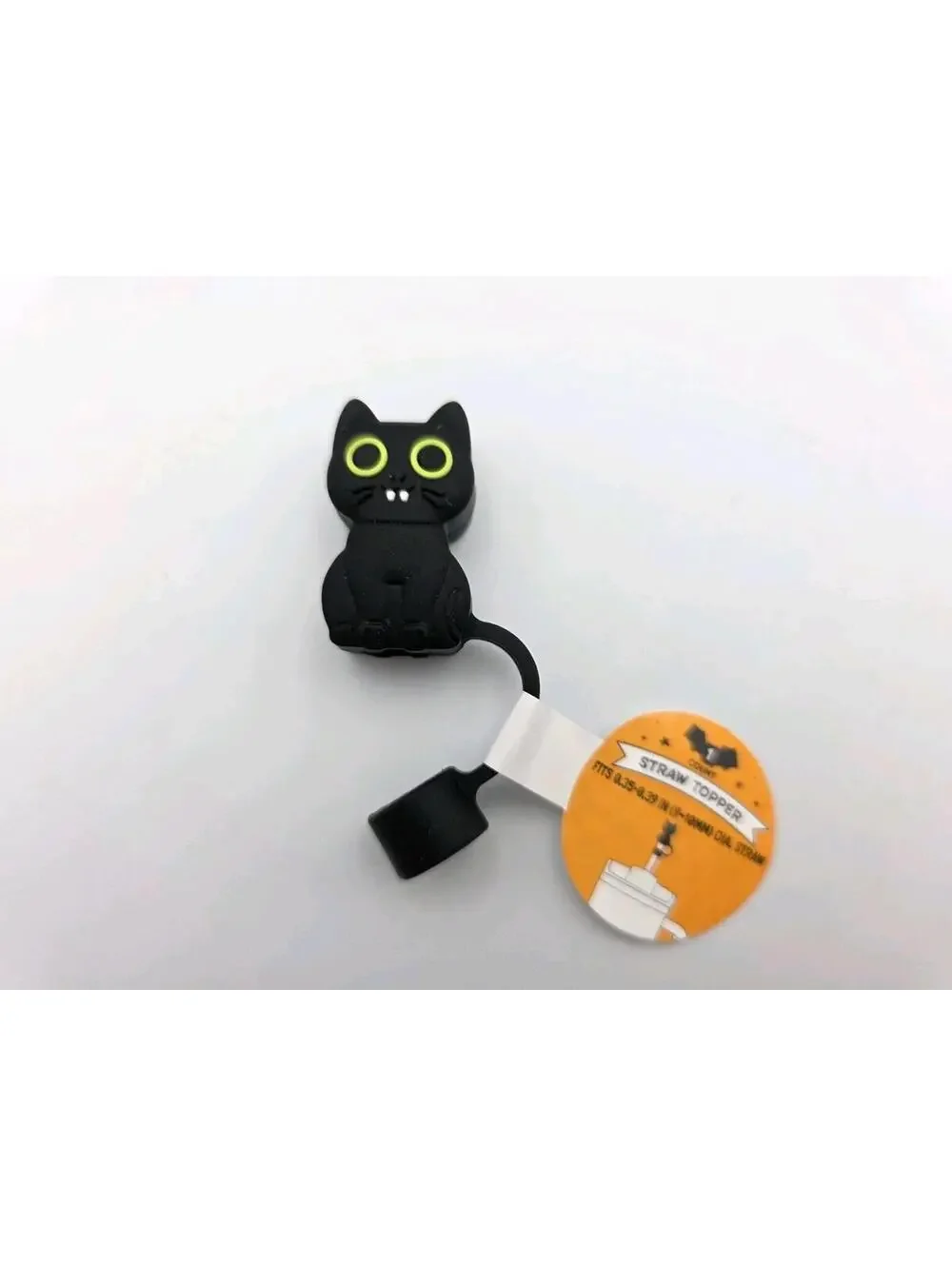Target Bullseye Halloween Straw Toppers Covers Lot Of 5 NWT